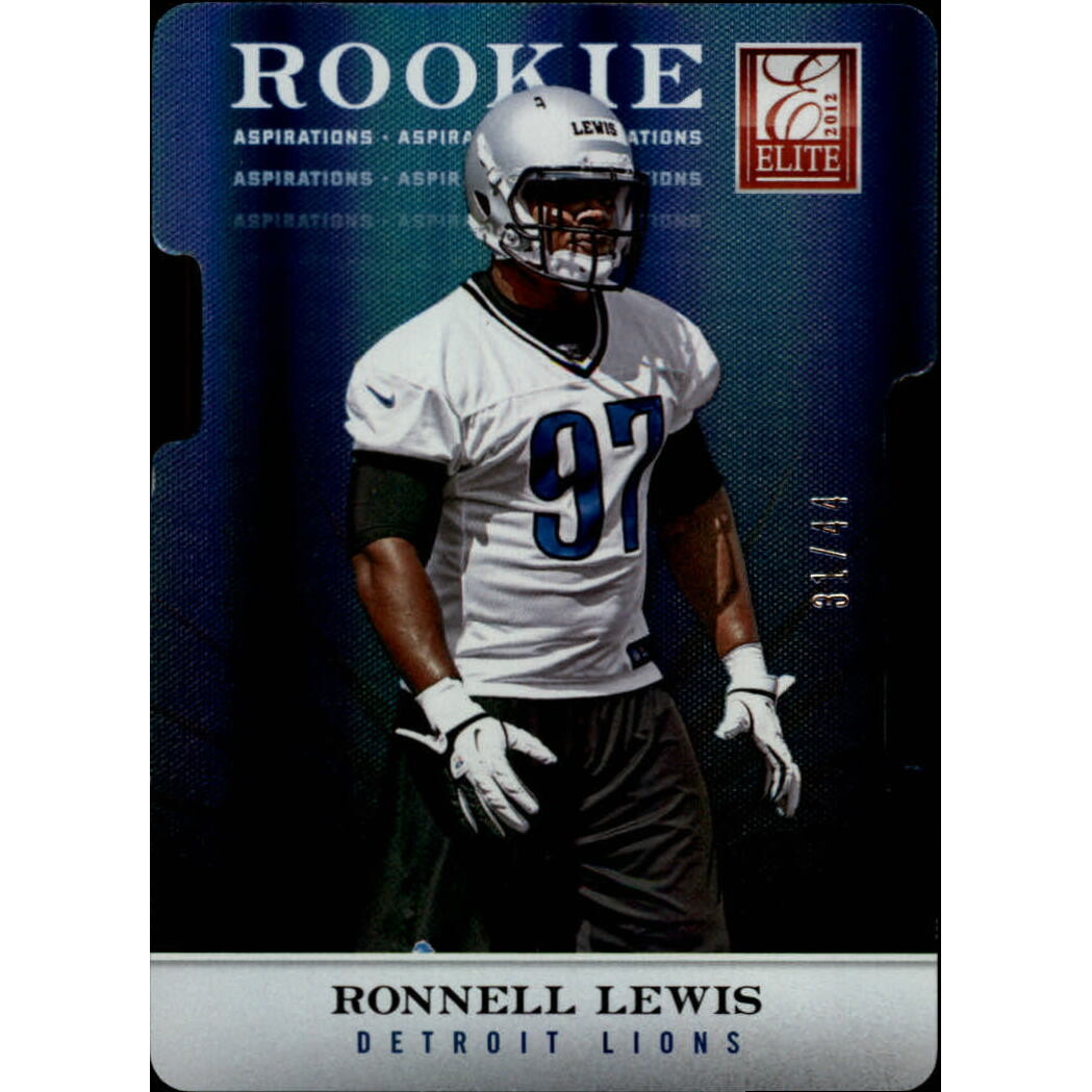 2012 Elite Aspirations #144 Ronnell Lewis/44