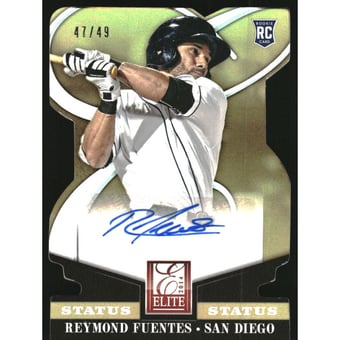 2014 Elite Signature Status Gold #85 Reymond Fuentes/49