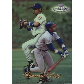 1998 Topps Gold Label Class 1 Black #83 Sammy Sosa