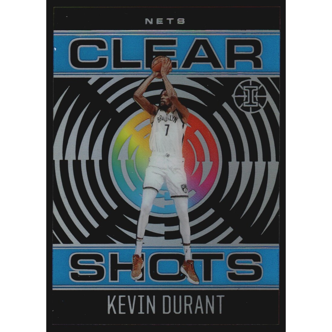 2020-21 Panini Illusions Clear Shots Sapphire #20 Kevin Durant 2020-21 Panini Illusions Clear Shots Sapphire #20 Kevin Durant