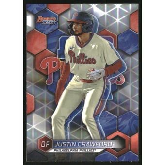 2023 Bowman's Best Top Prospects Refractors #TP25 Justin Crawford