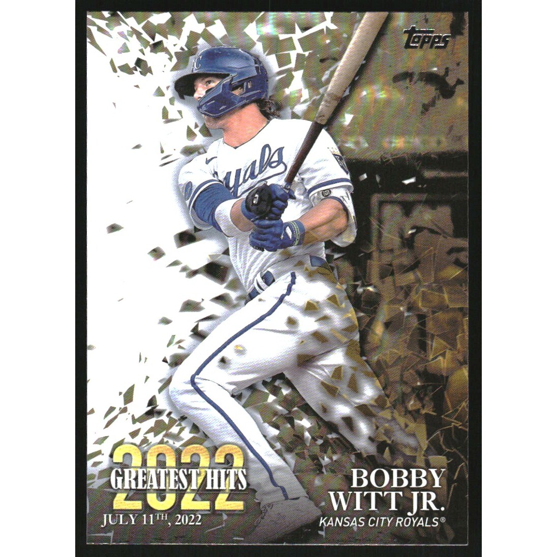 2023 Topps '22 Greatest Hits #22GH19 Bobby Witt Jr.