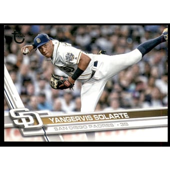 2017 Topps Vintage Stock #125 Yangervis Solarte