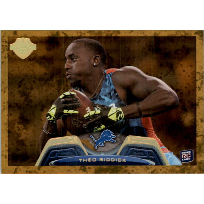 2013 Topps Rookie Legends Gold #269 Theo Riddick. rookie card picture