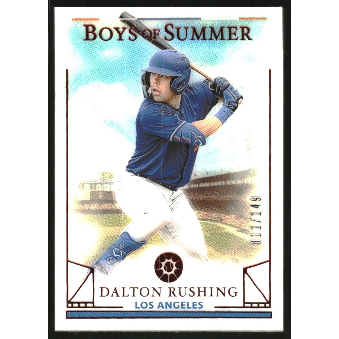 2024 Panini Boys of Summer Red #72 Dalton Rushing