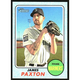 2017 Topps Heritage Blue #546 James Paxton