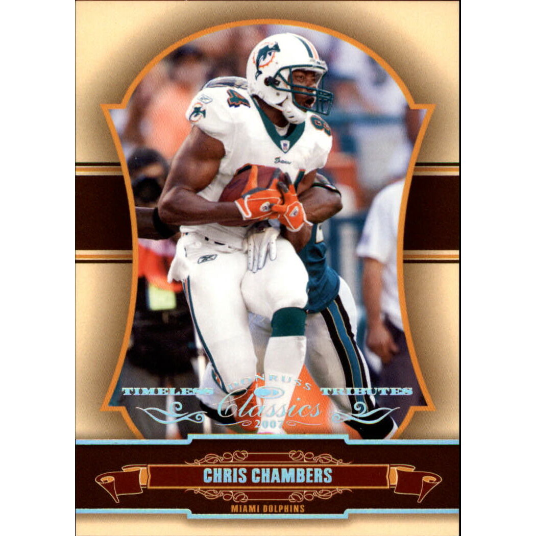2007 Donruss Classics Timeless Tributes Silver #52 Chris Chambers 2007 Donruss Classics Timeless Tributes Silver #52 Chris Chambers
