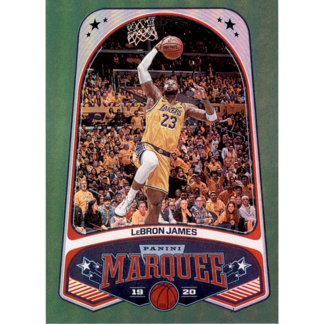 2019-20 Panini Chronicles Green #245 LeBron James/Marquee
