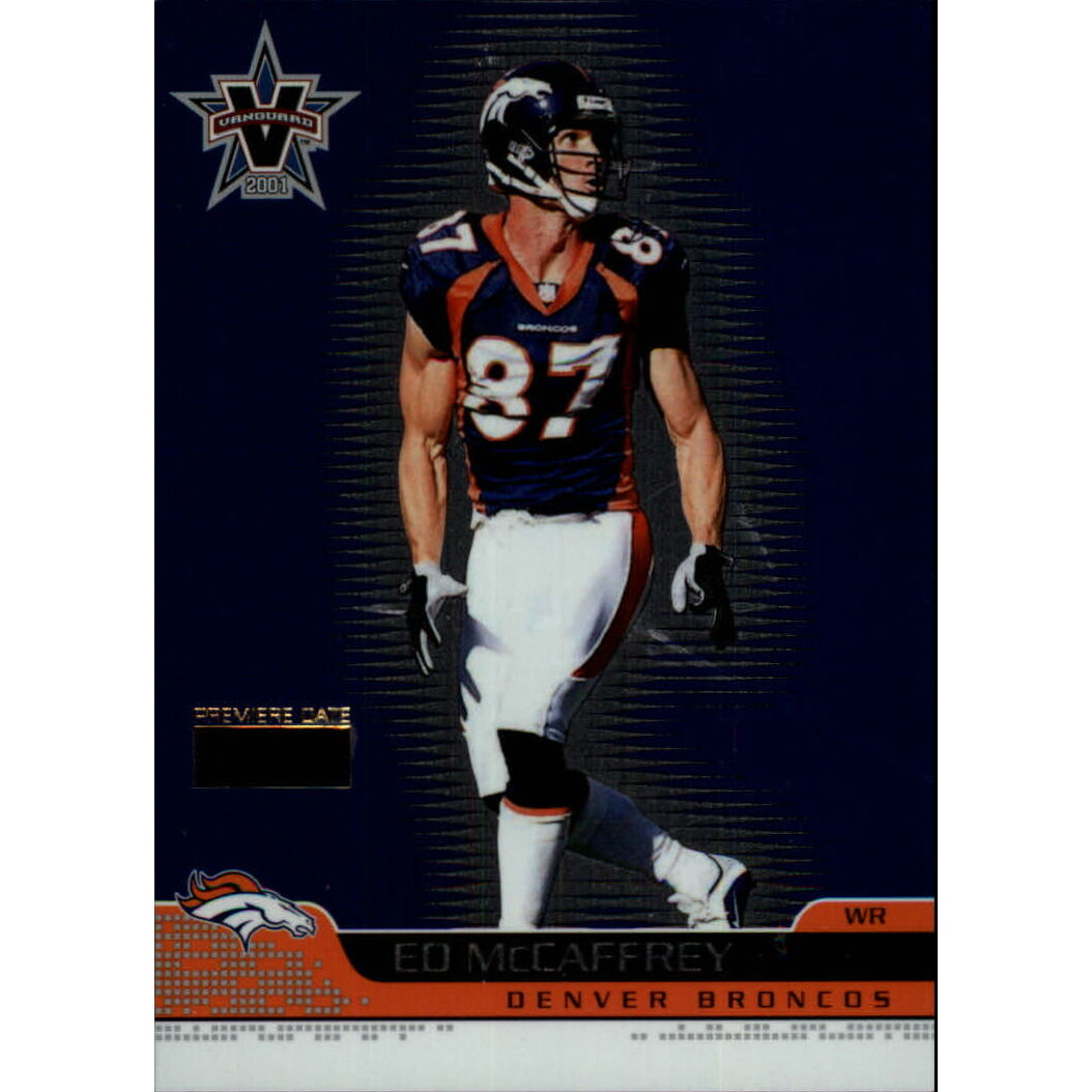 2001 Vanguard Premiere Date #28 Ed McCaffrey