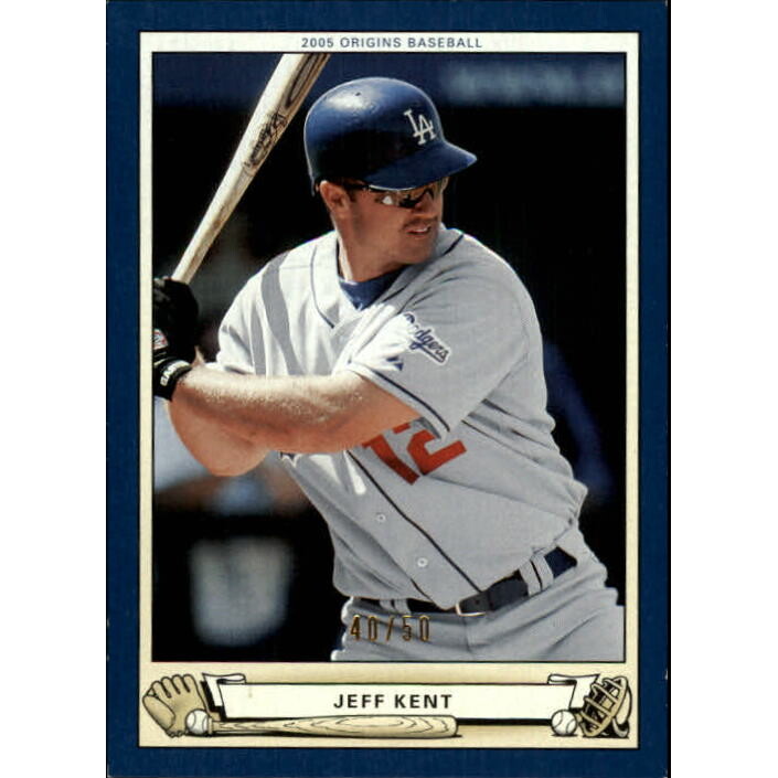 2005 Origins Blue #64 Jeff Kent