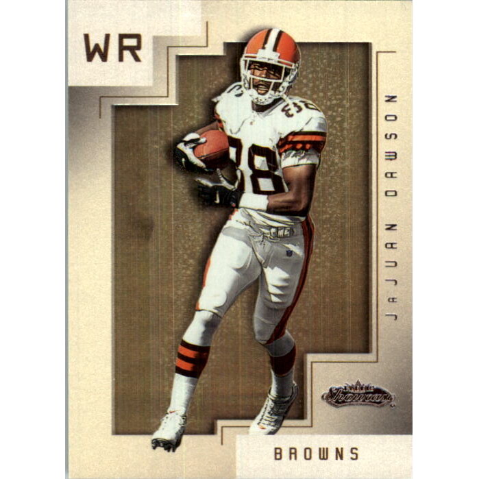 2001 Fleer Showcase Legacy #52 JaJuan Dawson. rookie card picture