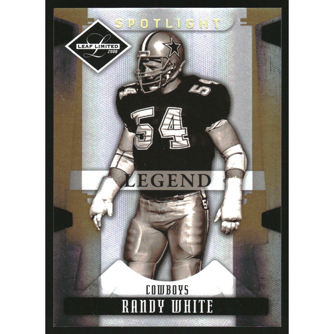 Unknown 2008 Leaf Limited Gold Spotlight #174 Randy White