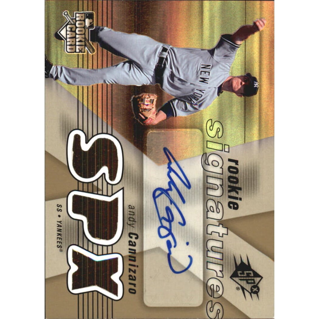 2007 SPx #129 Andy Cannizaro AU RC