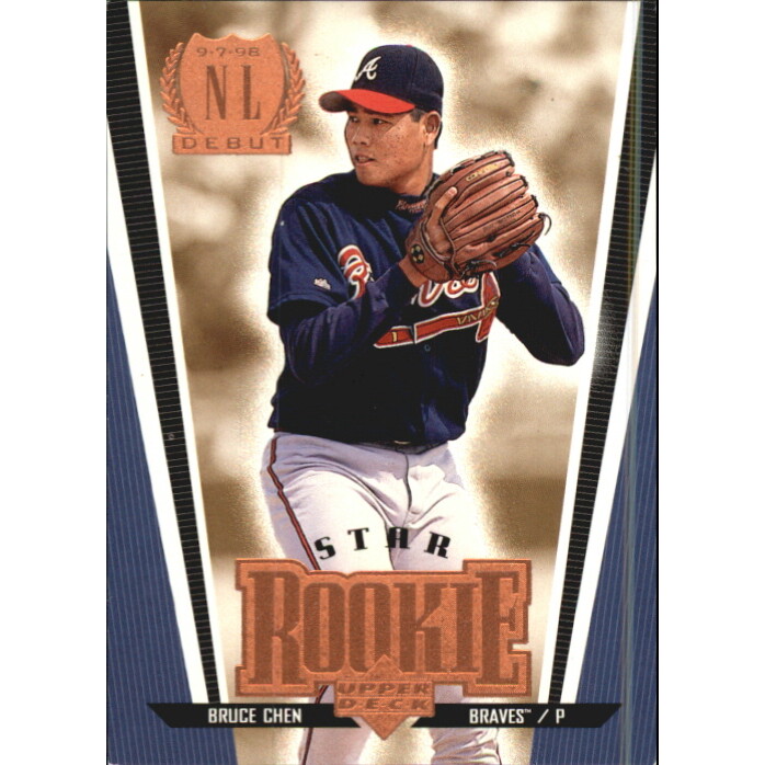 1999 Upper Deck Exclusives Level 1 #271 Bruce Chen SR. rookie card picture