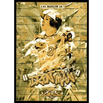 2017 Topps Fire Monikers Gold Minted #M2 Cal Ripken Jr.