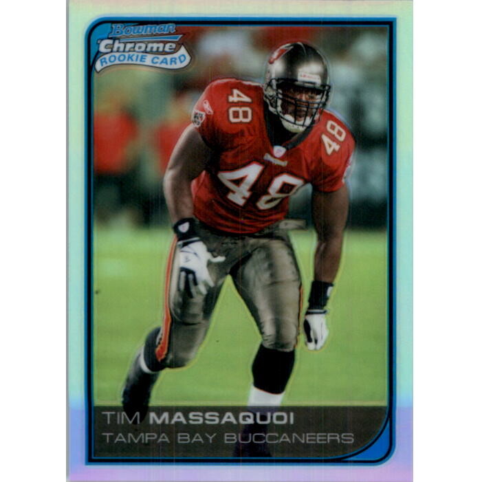 2006 Bowman Chrome Refractors #17 Tim Massaquoi