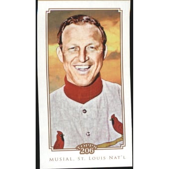 2010 Topps 206 Mini Polar Bear #26 Stan Musial
