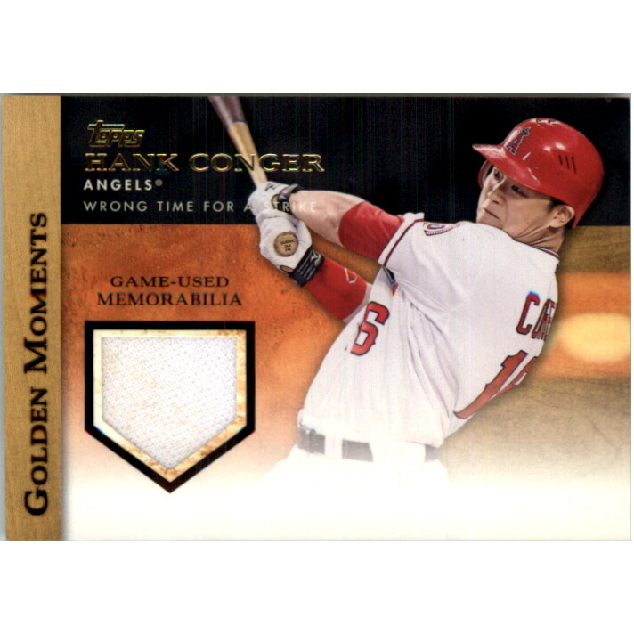 2012 Topps Golden Moments Relics #HCO Hank Conger S2