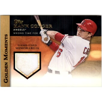 2012 Topps Golden Moments Relics #HCO Hank Conger S2