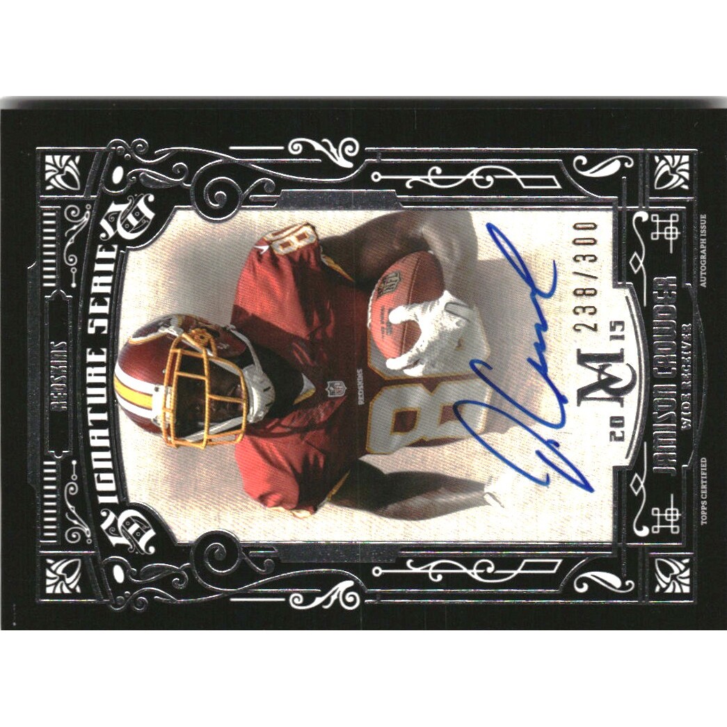 2015 Topps Museum Collection Signature Series Autographs #SSAJCR Jamison Crowder/300