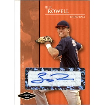 2006 Justifiable Autographs #36 Bill Rowell/100*