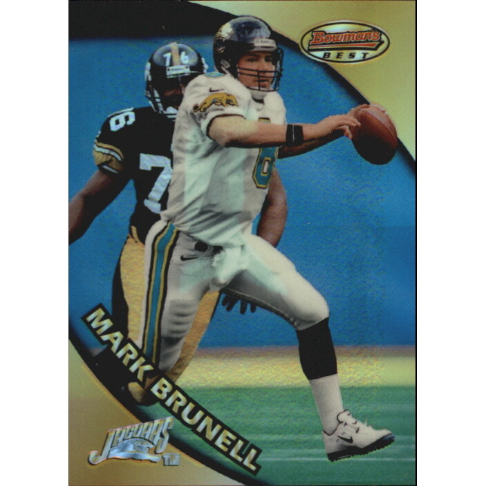 1997 Stadium Club Bowman's Best Previews Refractors #BBP13 Mark Brunell
