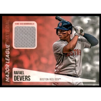 2019 Topps Major League Materials #MLMRD Rafael Devers S2