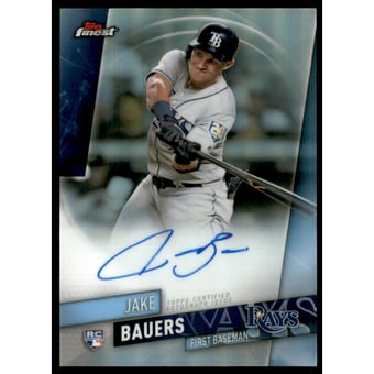2019 Finest Autographs #FAJB Jake Bauers