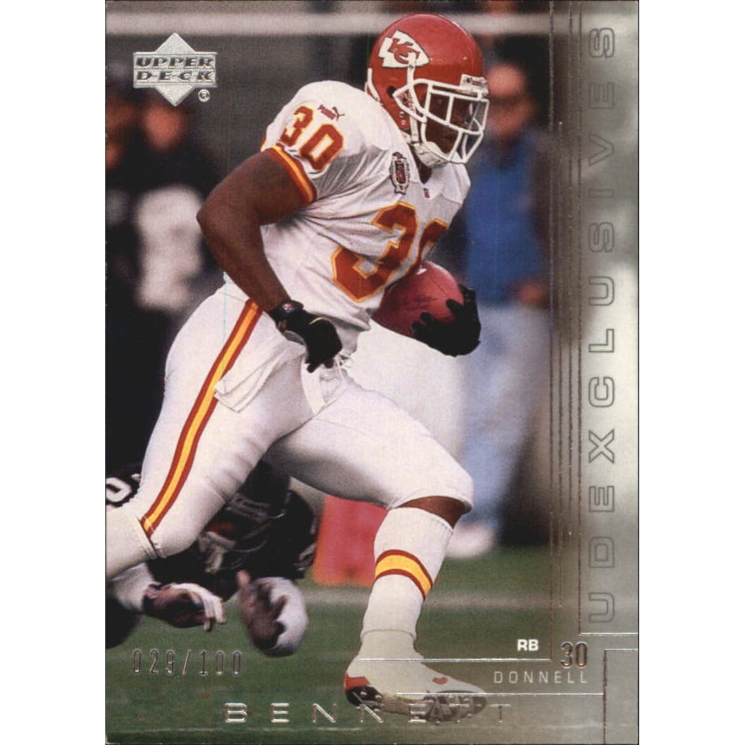 2000 Upper Deck Exclusives Silver #106 Donnell Bennett