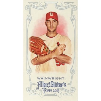 2013 Topps Allen and Ginter Mini No Card Number #342 Adam Wainwright