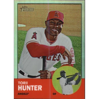 2012 Topps Heritage Chrome Refractors #HP34 Torii Hunter