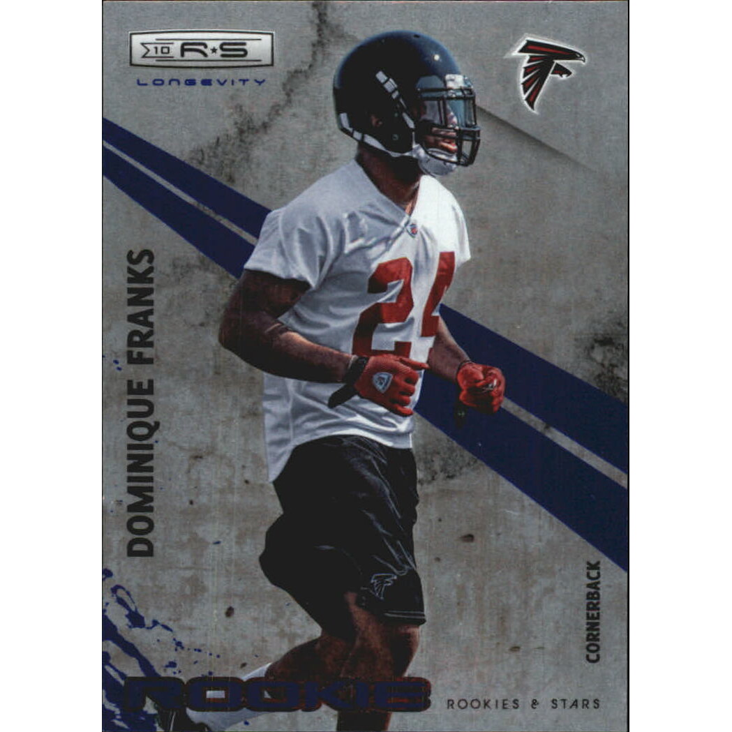 2010 Rookies and Stars Longevity Sapphire #191 Dominique Franks