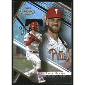 2021 Topps Gold Label Class 1 Black #82 Bryce Harper