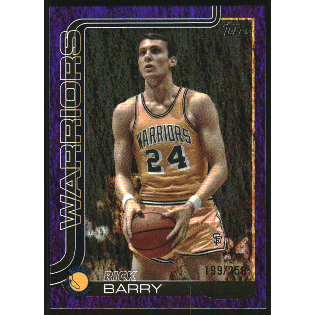 2025-26 Topps Purple Holo Foil #258 Rick Barry