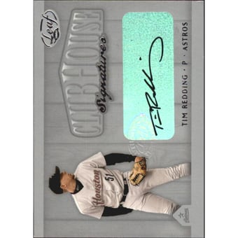 2002 Leaf Clubhouse Signatures Silver #33 Tim Redding/100