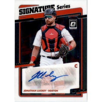 2020 Donruss Optic Signature Series #39 Jonathan Lucroy