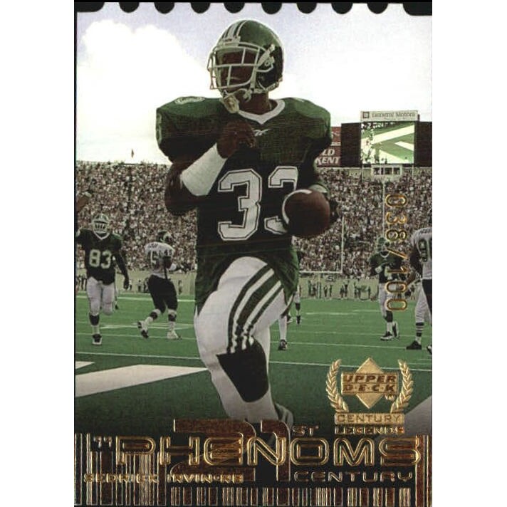 1999 Upper Deck Century Legends Century Collection #155 Sedrick Irvin. rookie card picture