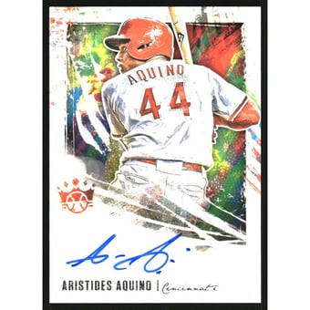 2020 Diamond Kings DK Signatures #34 Aristides Aquino