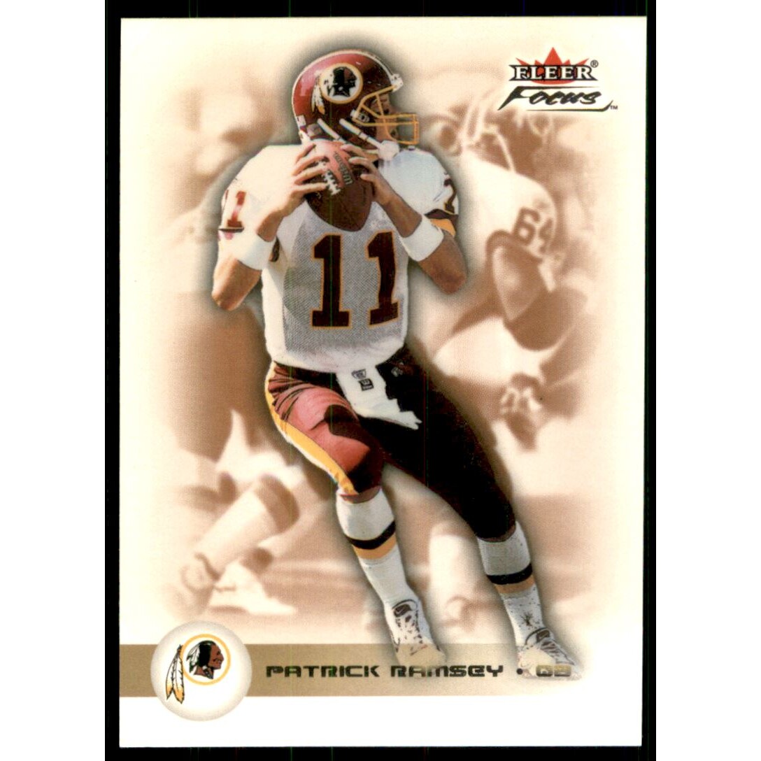 2003 Fleer Focus Anniversary Gold #79 Patrick Ramsey. rookie card picture