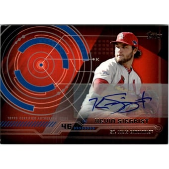 2014 Topps Trajectory Autographs #TAKS Kevin Siegrist S2