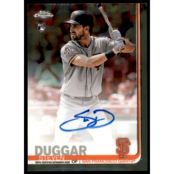 2019 Topps Chrome Rookie Autographs #RASD Steven Duggar