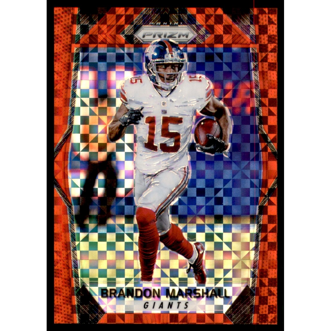 2017 Panini Prizm Prizms Red Power #179 Brandon Marshall