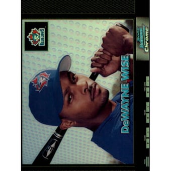 2000 Bowman Chrome Retro/Future Refractors #420 DeWayne Wise