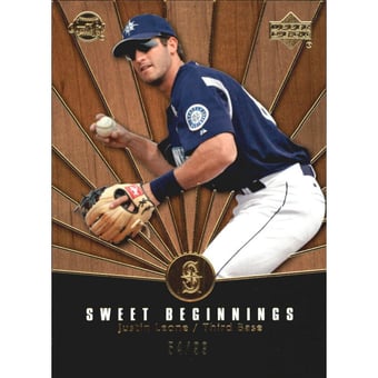 2004 Sweet Spot Wood #138 Justin Leone SB