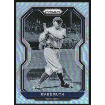 2021 Panini Prizm Prizms Silver #182 Babe Ruth