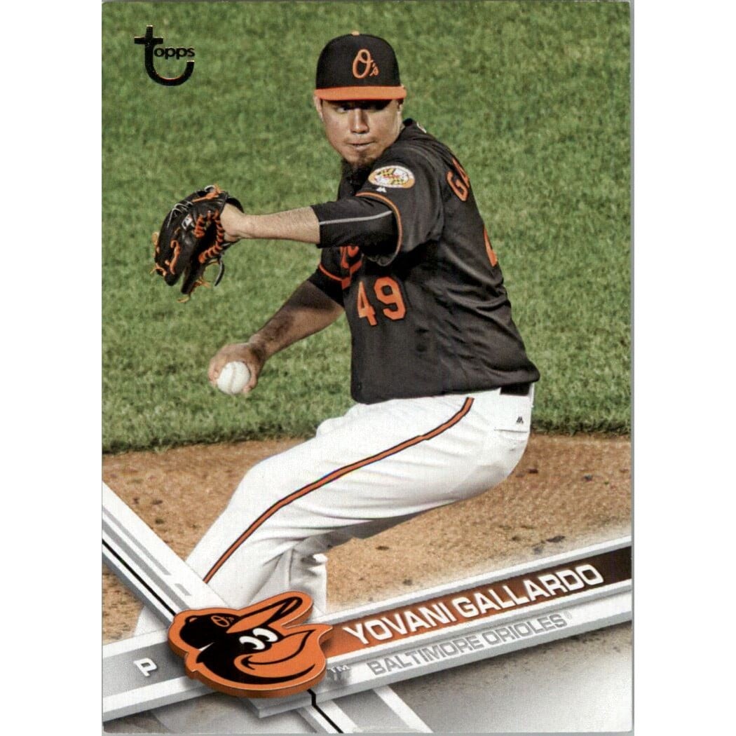 2017 Topps Vintage Stock #308 Yovani Gallardo. rookie card picture