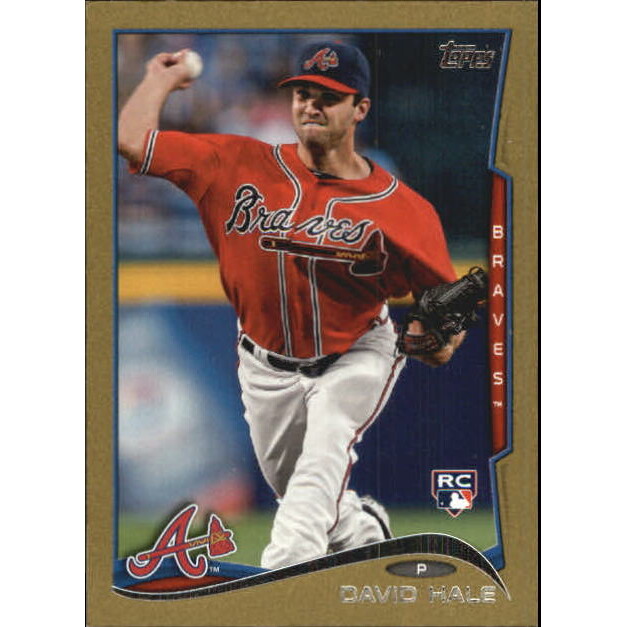 2014 Topps Mini Gold #363 David Hale