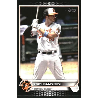 2022 Topps Black #79 Trey Mancini