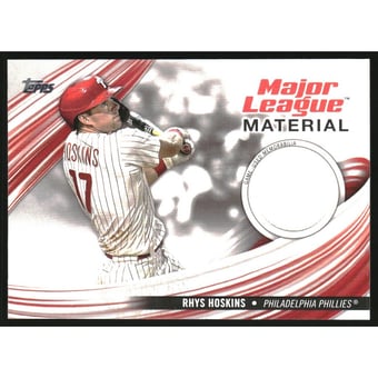 2023 Topps Major League Materials #MLMRH Rhys Hoskins