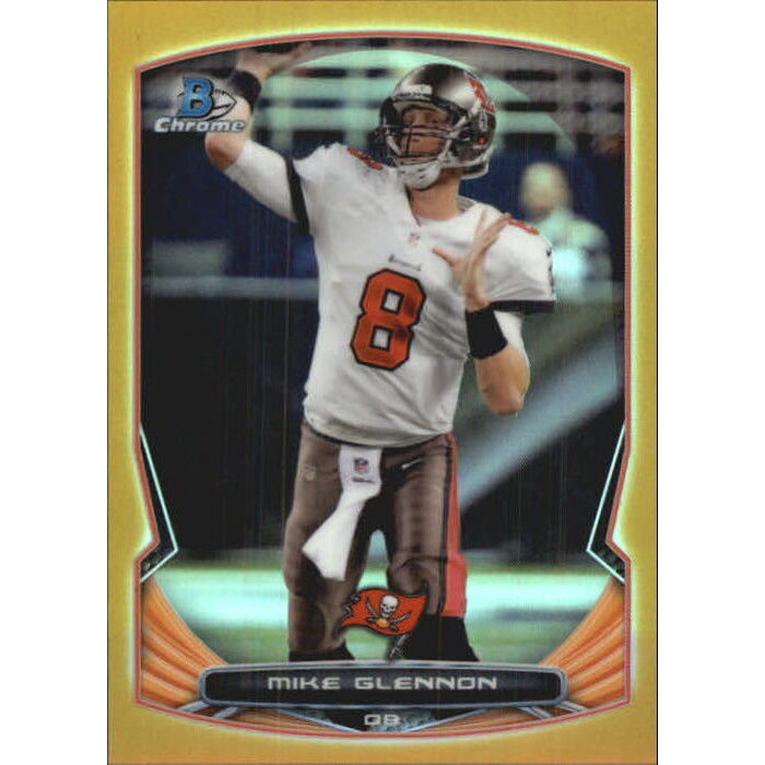 2014 Bowman Chrome Gold Refractors #45 Mike Glennon